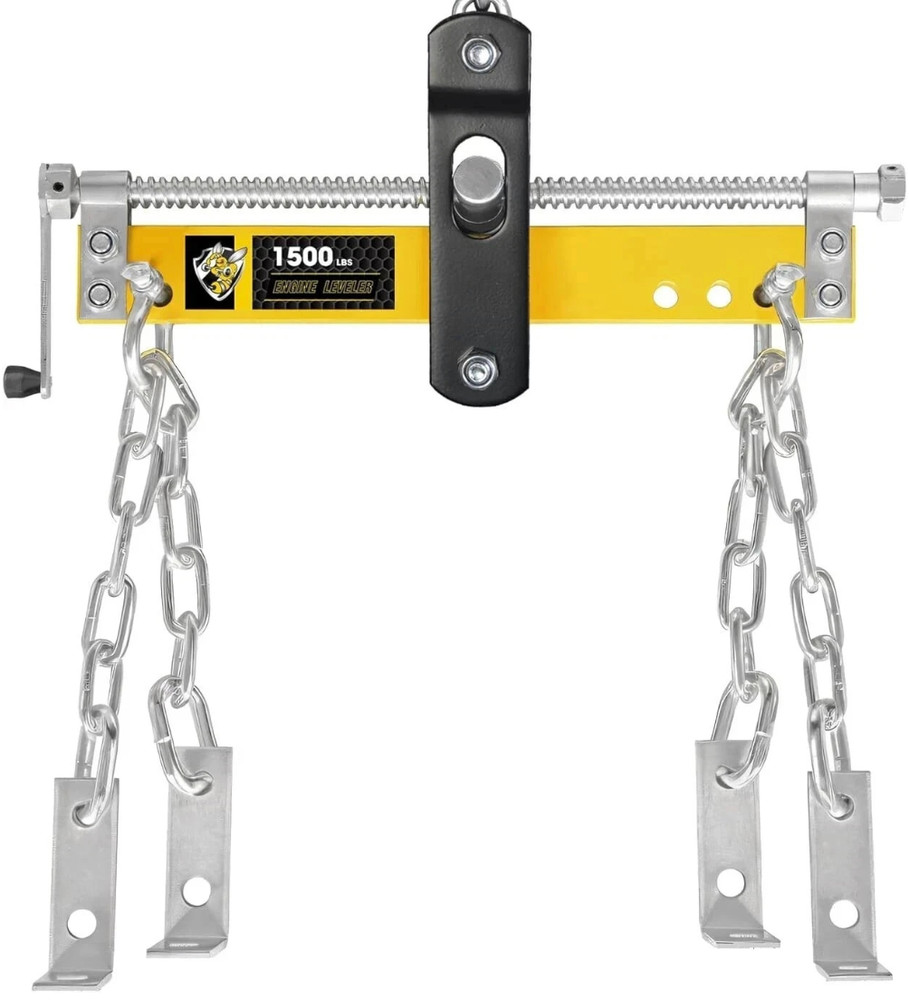 2 pcs Heavy Duty EngineHoistLeveler Cherry Picker Shop CraneLoadLiftTool1500 Lbs