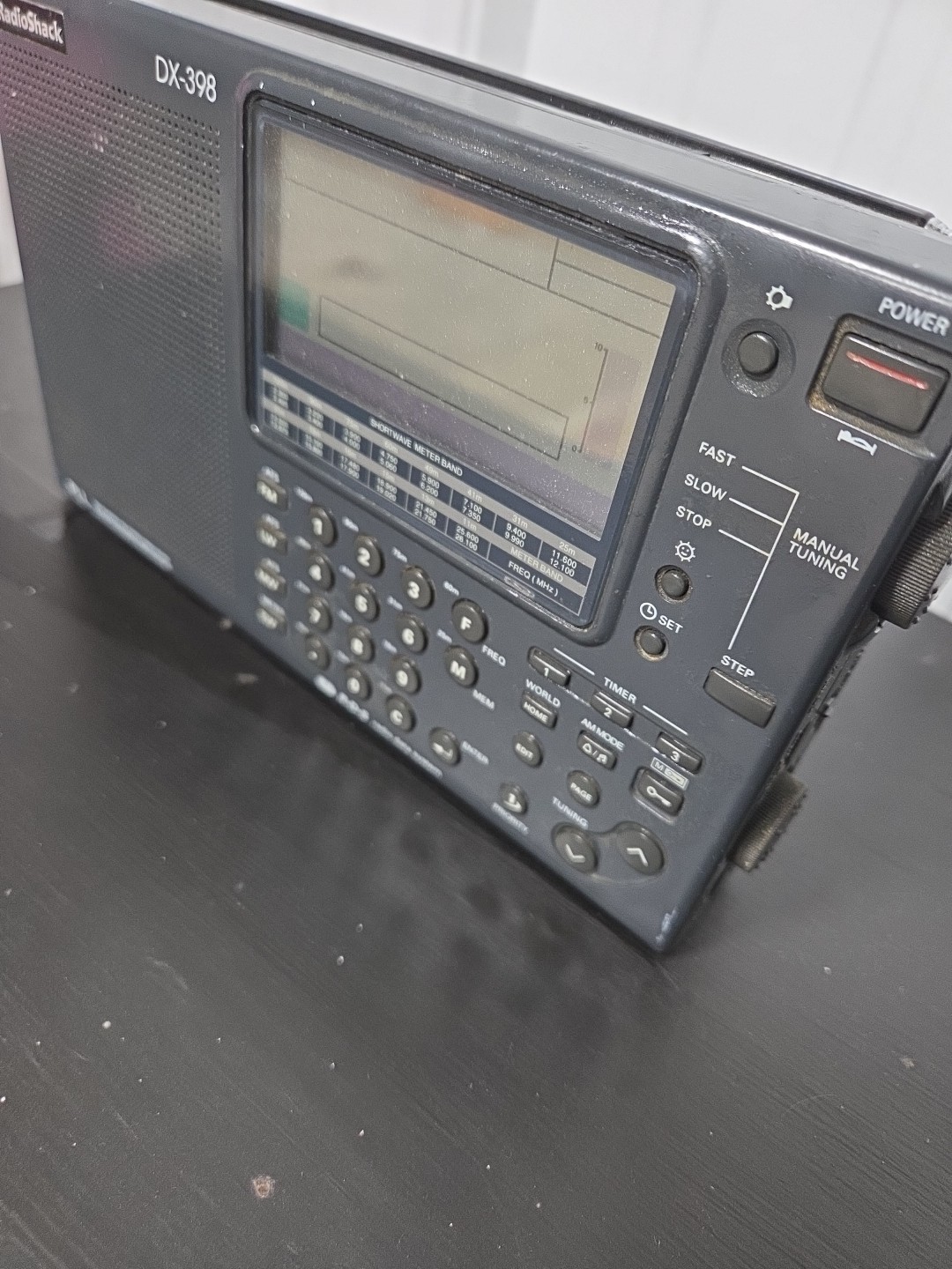 Radio Shack DX-398 All-Band Shortwave Receiver Radio TESTED WORKS