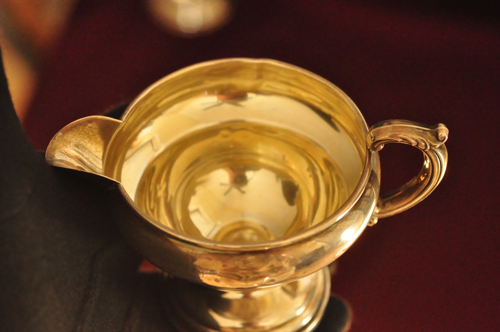 Vintage Crown Sterling Silver Creamer & Sugar – Sterling Weighted – 192g Total –