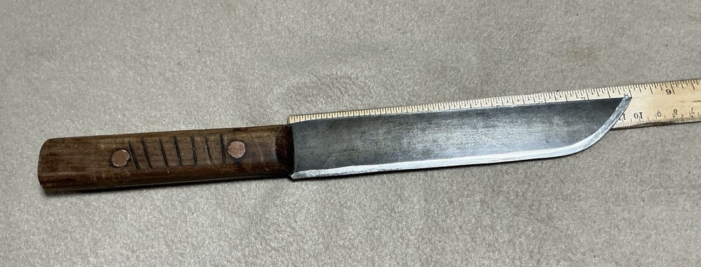 Antique Frontier Fighting Knife. 13” Overall