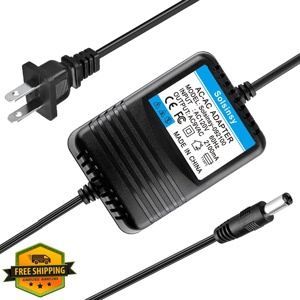 Solsinsy 9VAC Power Adapter for Digitech Guitar Processor