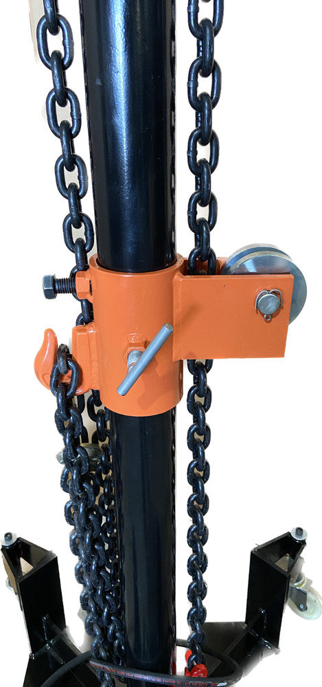 10 TON AUTO BODY PULLING TOWER Frame Machine INCLUDE PUMP CYLINDER CHAINS BEST1