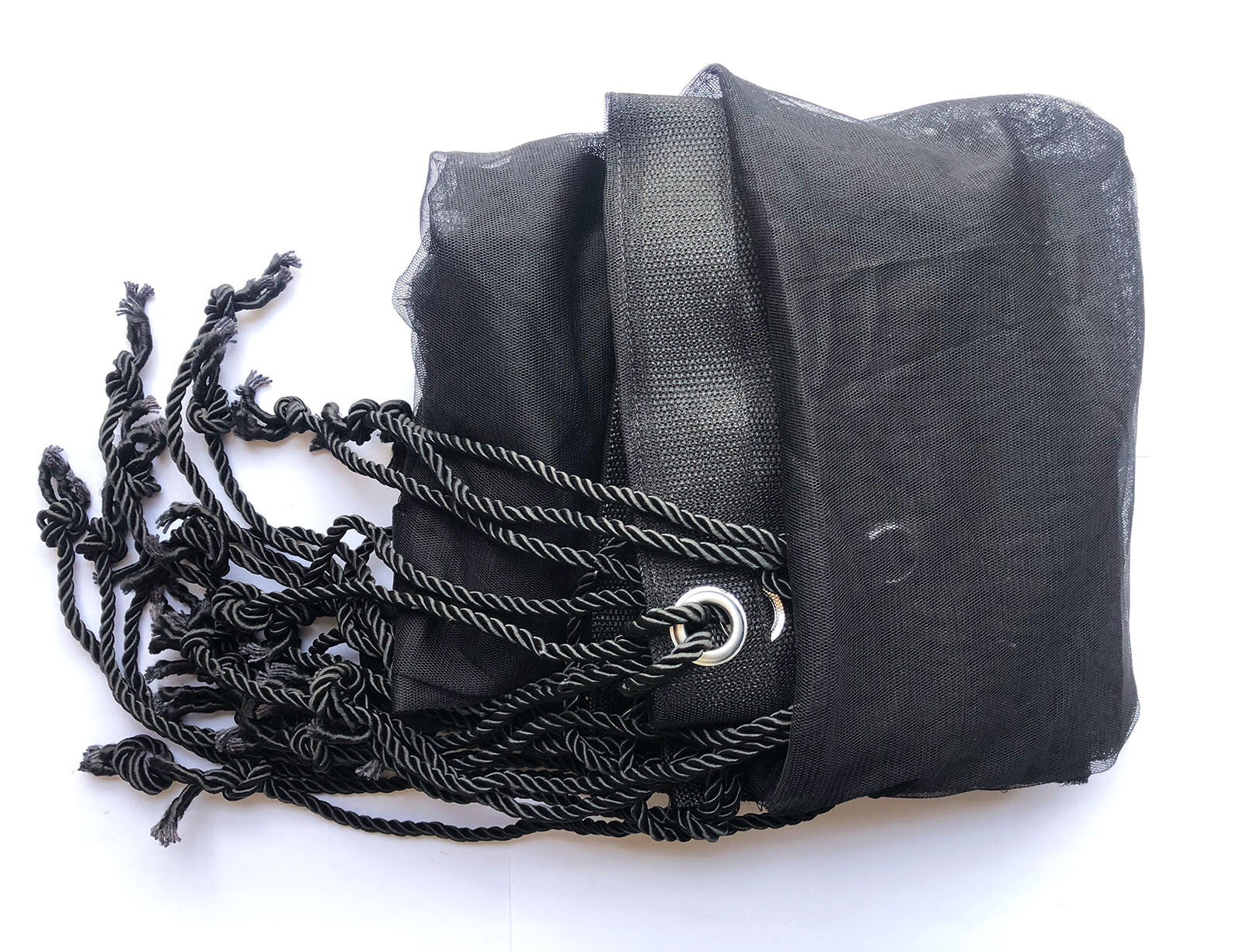 8'x8' 8x8 2.4x2.4m Black Double Net Scrim for overhead butterfly