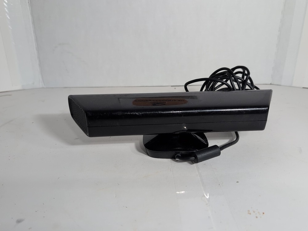 Microsoft 1414 Xbox 360 Kinect Sensor Bar - Black COMPLETE With Power Supply