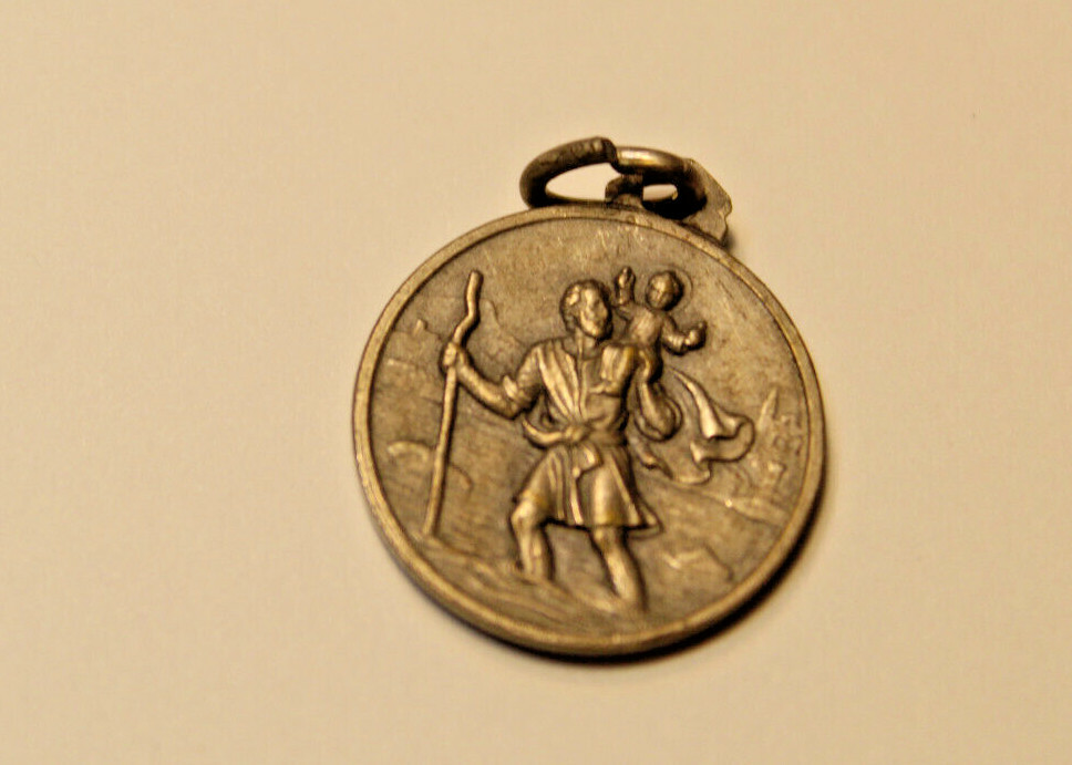 Vintage Religious Medal PAULUS VI PONT MAX Old Holy RS