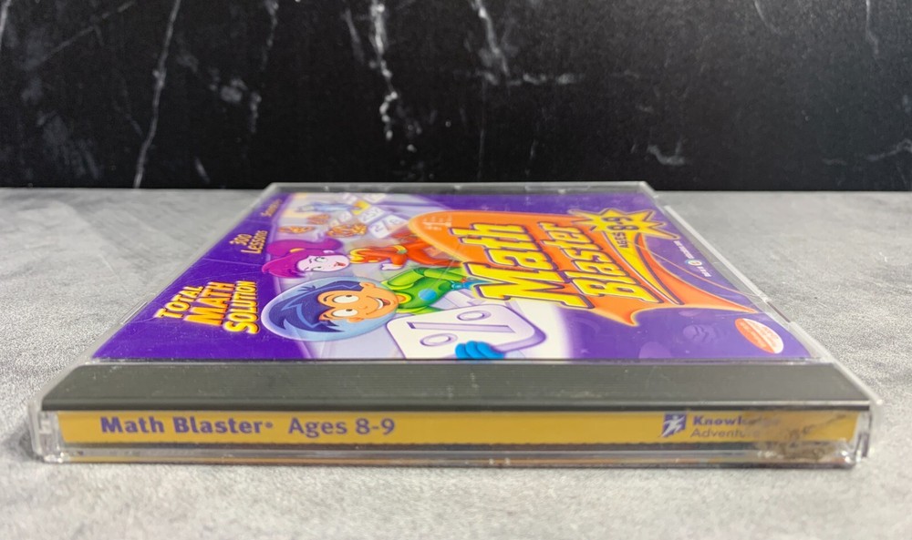 Math Blaster: Total Math Solution - 300 Lessons - Ages 8 To 9 - Smartpoints 2000