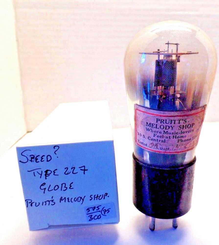 Speed? 227 NOS Testing Globe (27) Power Amplifier Vacuum Tube 125%