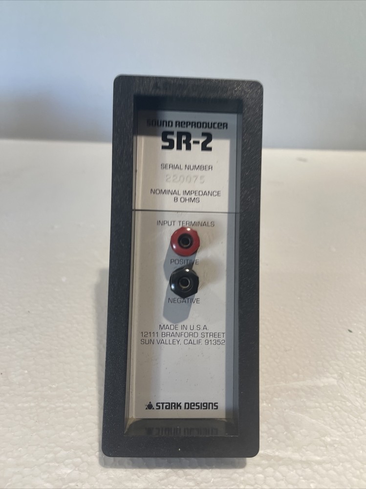 Stark designs SR-2 Input Terminals