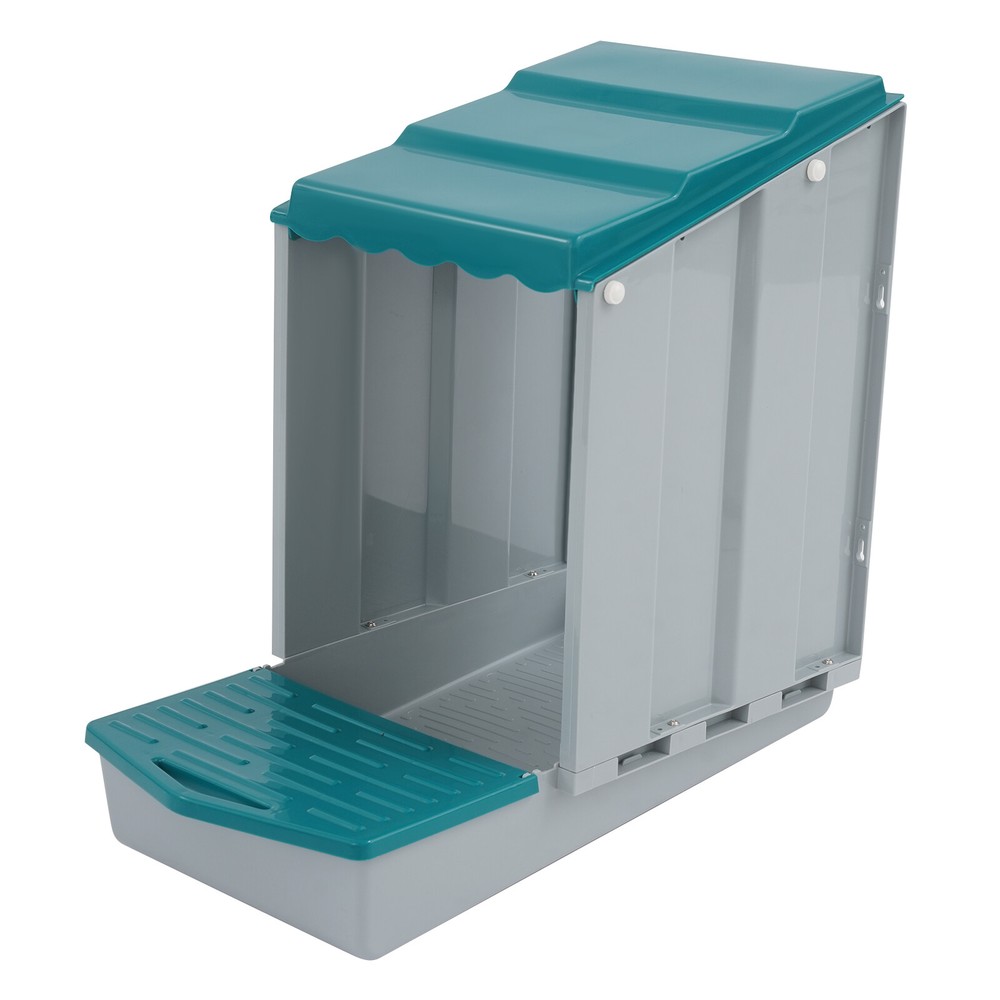 Modern Chicken Laying Box 3-Compartment Chicken Nesting Box with Egg Collection