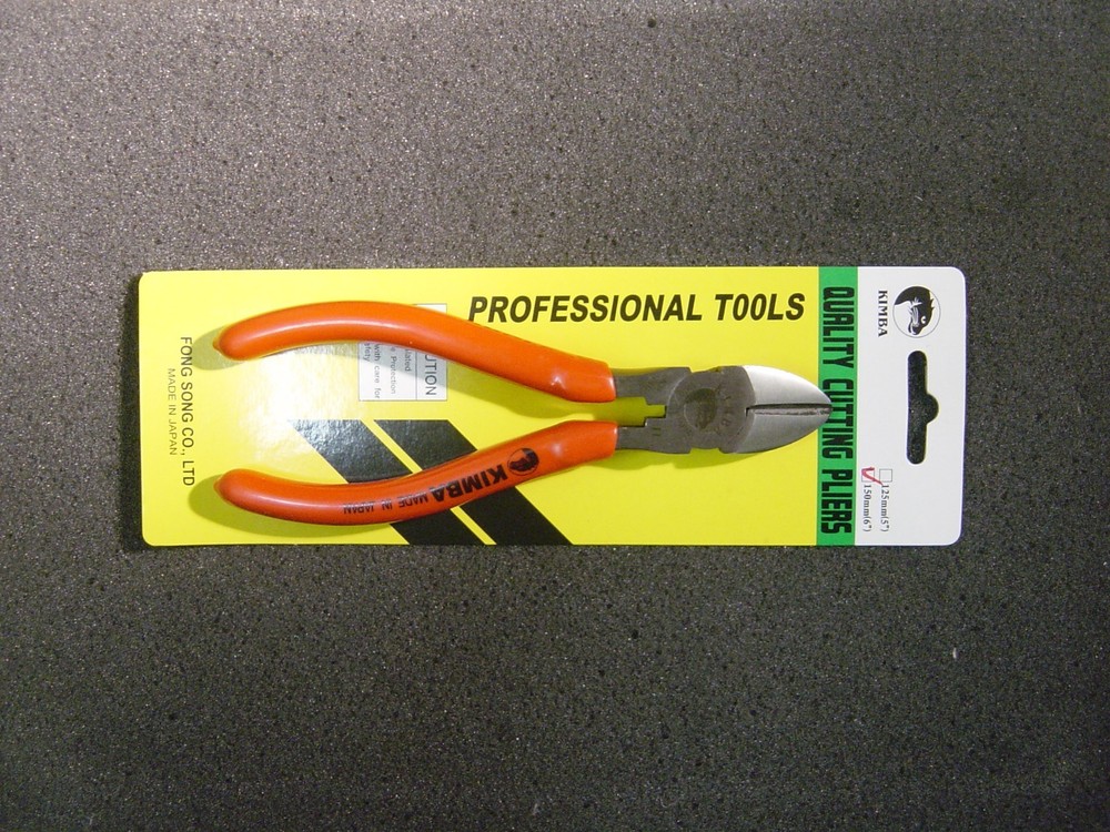6" DIAGONAL CUTTING  PLIERS - MADE IN JAPAN