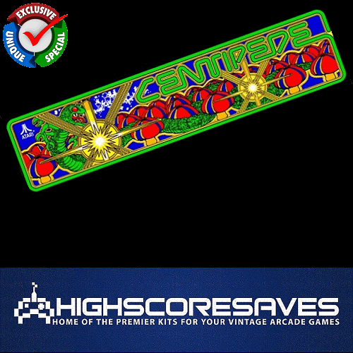 Centipede High Score Save and Free Play Kit - Arcade