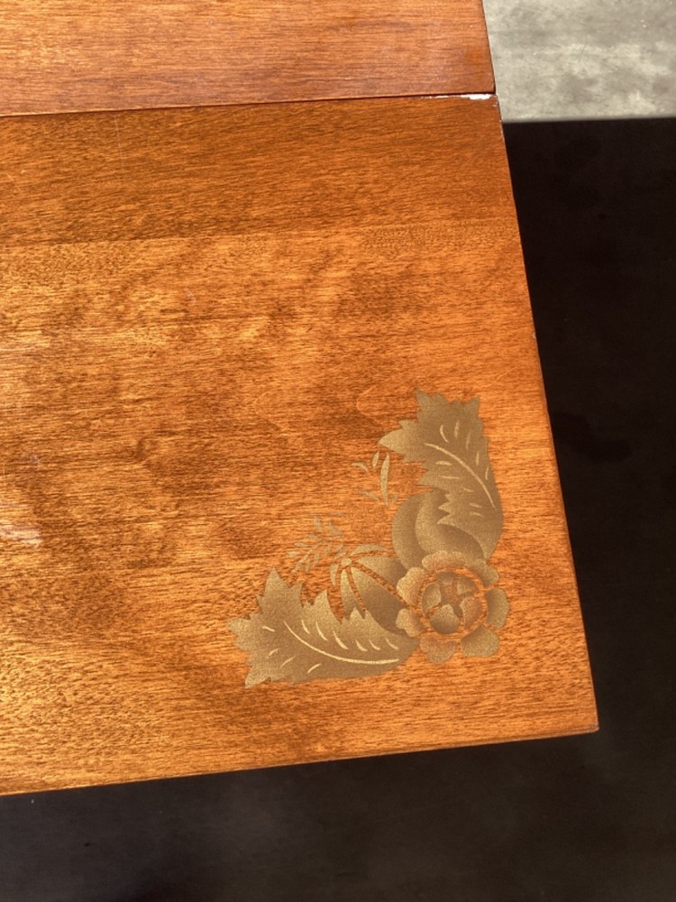 Large Hitchcock Drop Leaf Table Beautiful Some Flaws