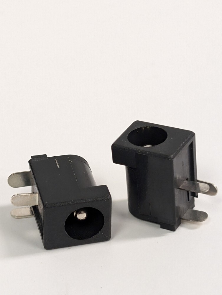 PC MOUNT DC POWER JACK w/SWITCH (2 PACK)