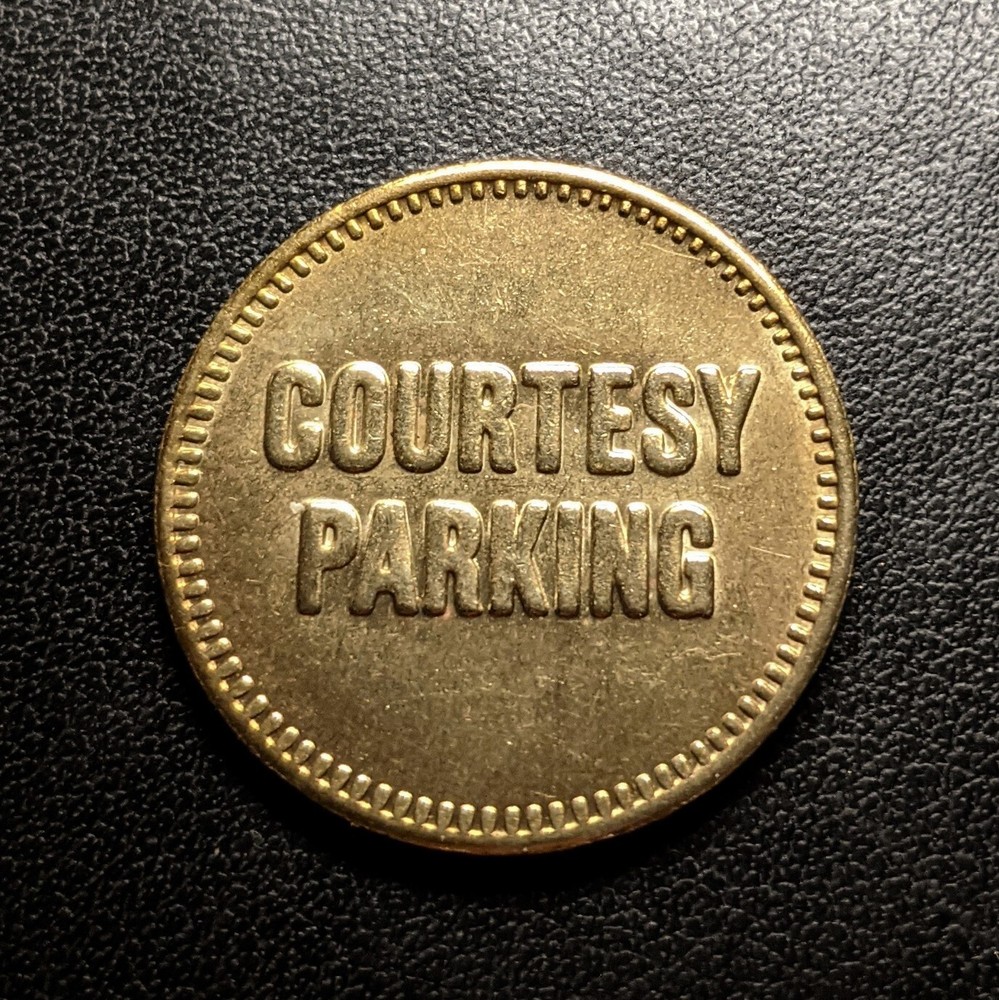 Classic Courtesy Parking Token - Parking Token