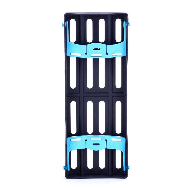Dental 5 Instruments Sterilization Cassettes Rack Tray Plastic Autoclaveable