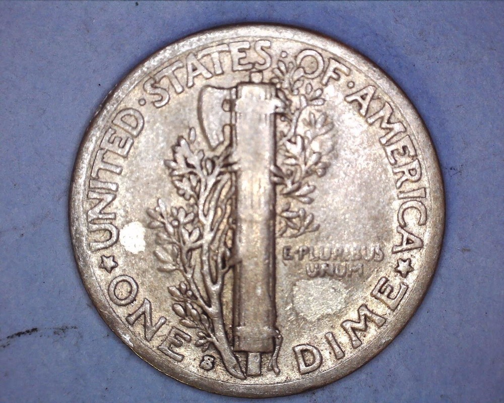 1929-S MERCURY DIME **310-6