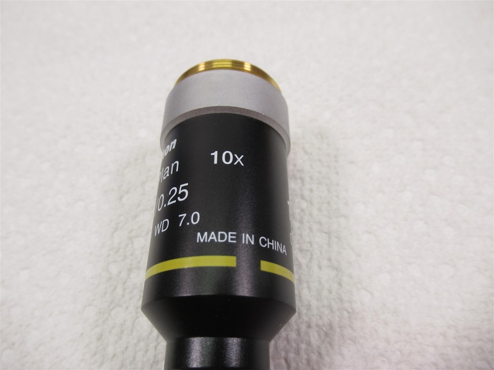 Nikon Eclipse E Plan 10x Microscope Objective Lens WD 7.0 Excellent Condition