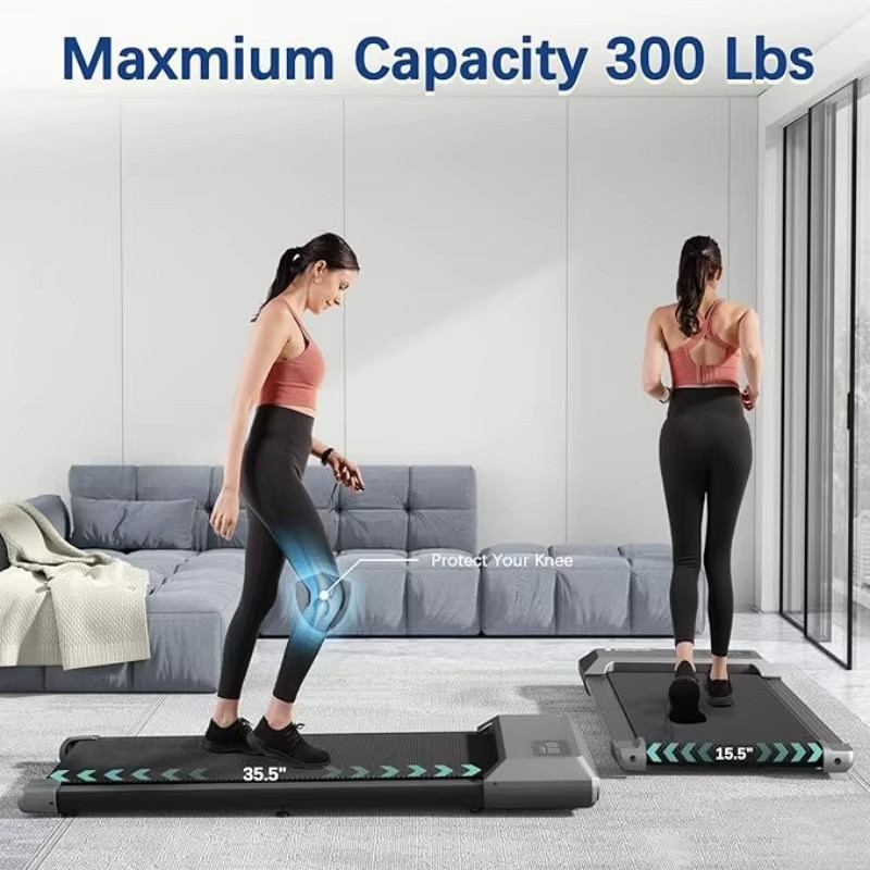 Treadmill for Home 2.5HP Walking Pad Digital Display 300lbs Exercise Machine