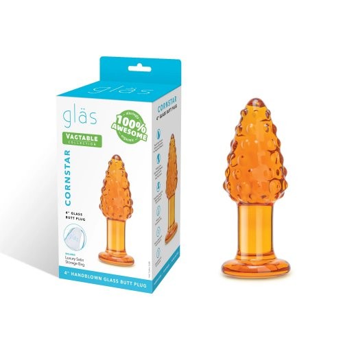 Glas Nubby Acron 4 Glass Butt Plug
