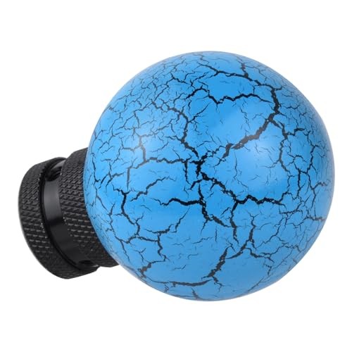Round Shift Knob Car Stick Shifter Knobs Thunder Ball Gear Lever Shifing Blue