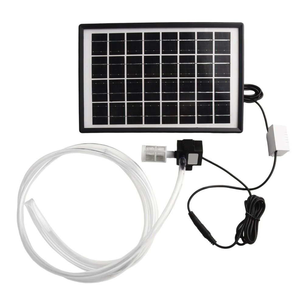Energy Efficient Solar Panel Powered Submersible Pump for Aquatic Environments