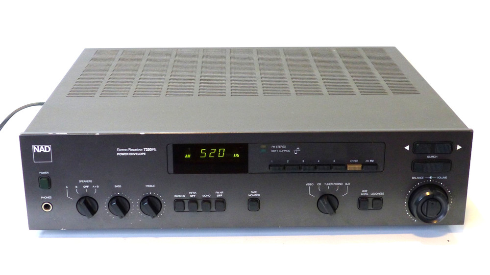 NAD 7250PE Power Envelope RECEIVER - Tested - Working