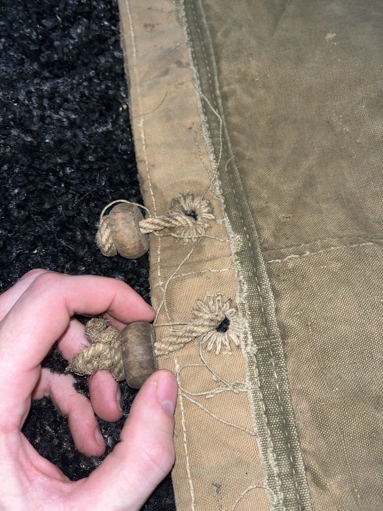 WW2 German Large Zeltbahn / Large Flak Action Cover