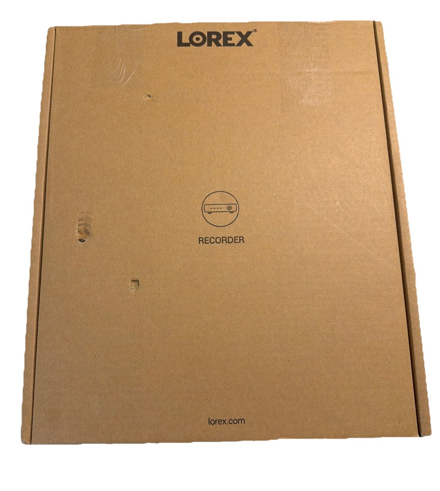 Lorex NVR  4K 16 Camera Capable Recorder 2TB N847A6-Z