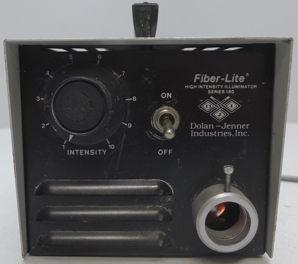 Dolan-Jenner Fiber-Lite 180 Fiber Optic Light Source - Working
