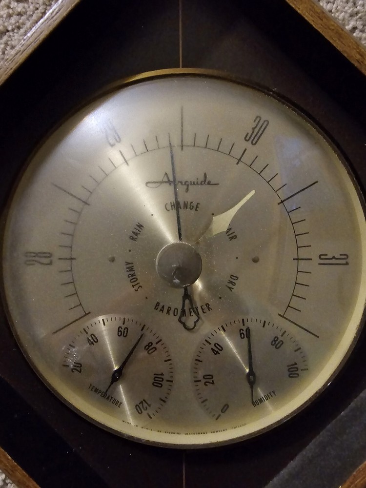 vintage airguide weather station
