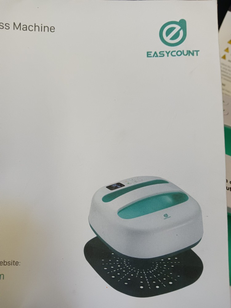 Easycount HP2 Heat Press Machine Digital LCD Temperature Timer Control