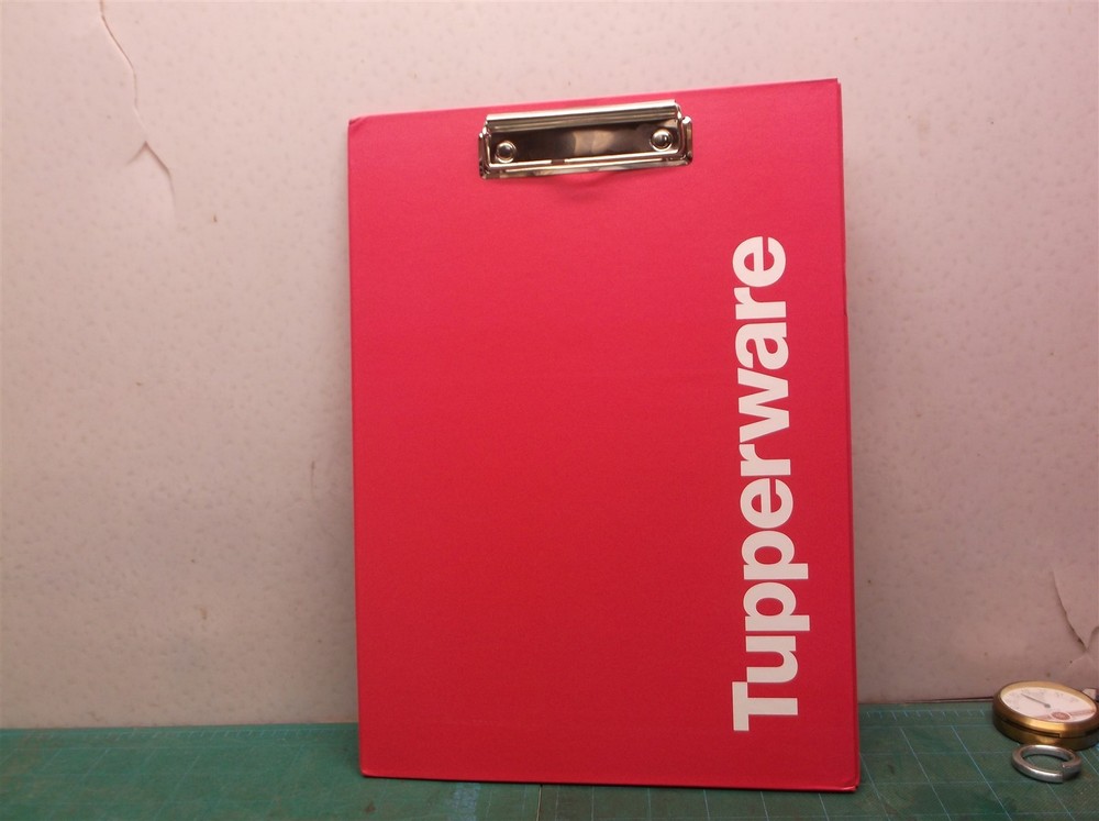 Tupperware Clipboard Folder