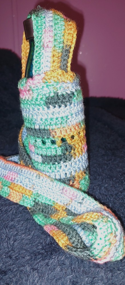 Crochet Water Bottle Carrier