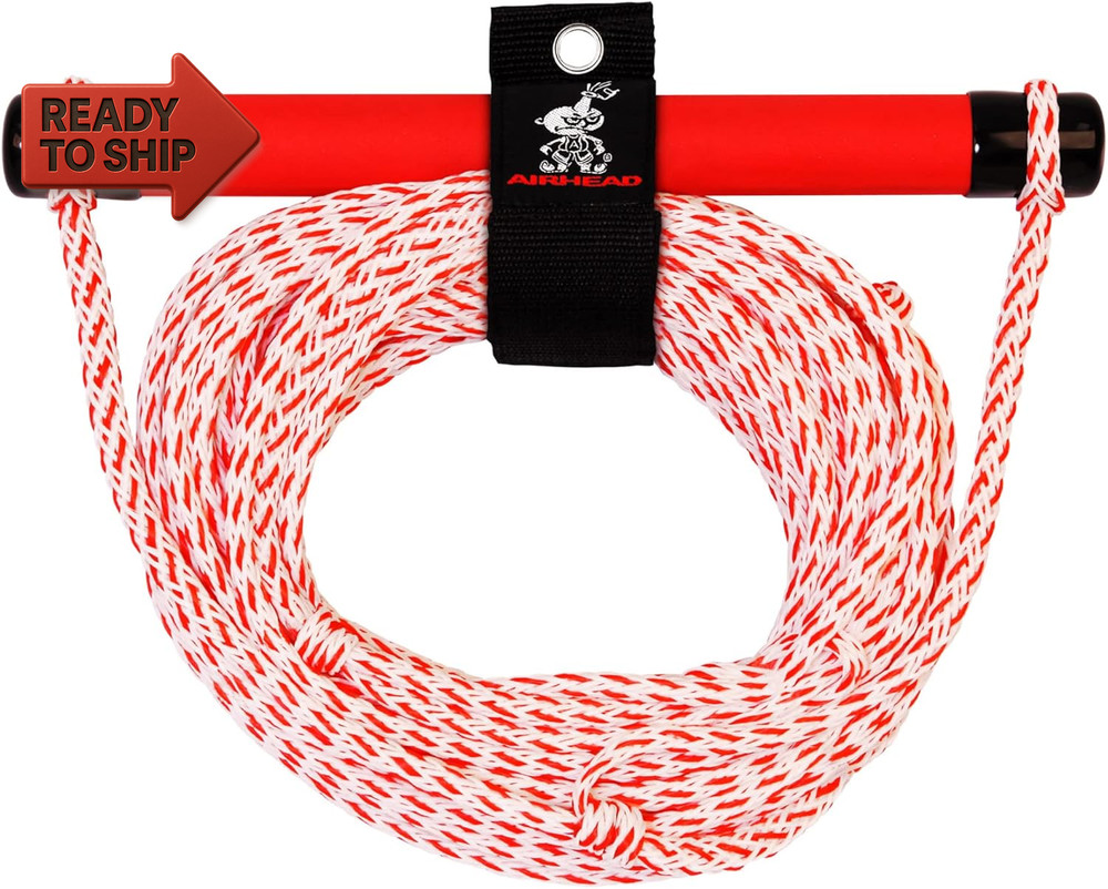 AIRHEAD Ski Rope, EVA Handle, 1 Section