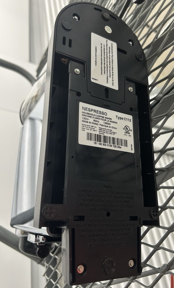 Nespresso C112 Citiz Espresso Machine - Chrome - READ Description*