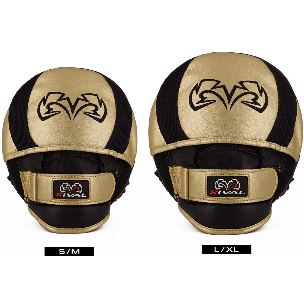 Rival Boxing RPM11 Evolution Punch Mitts - Gold