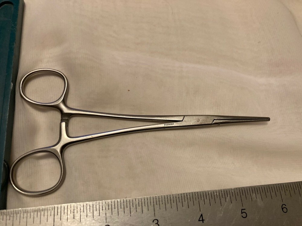 Hemostat Forceps Doll Making Tool - Straight 6.25"
