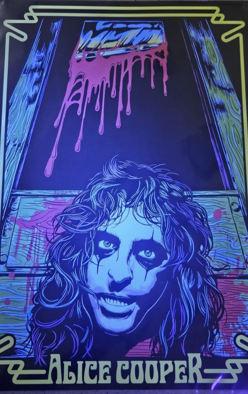 Alice Cooper Vip Tour Poster Set 2023