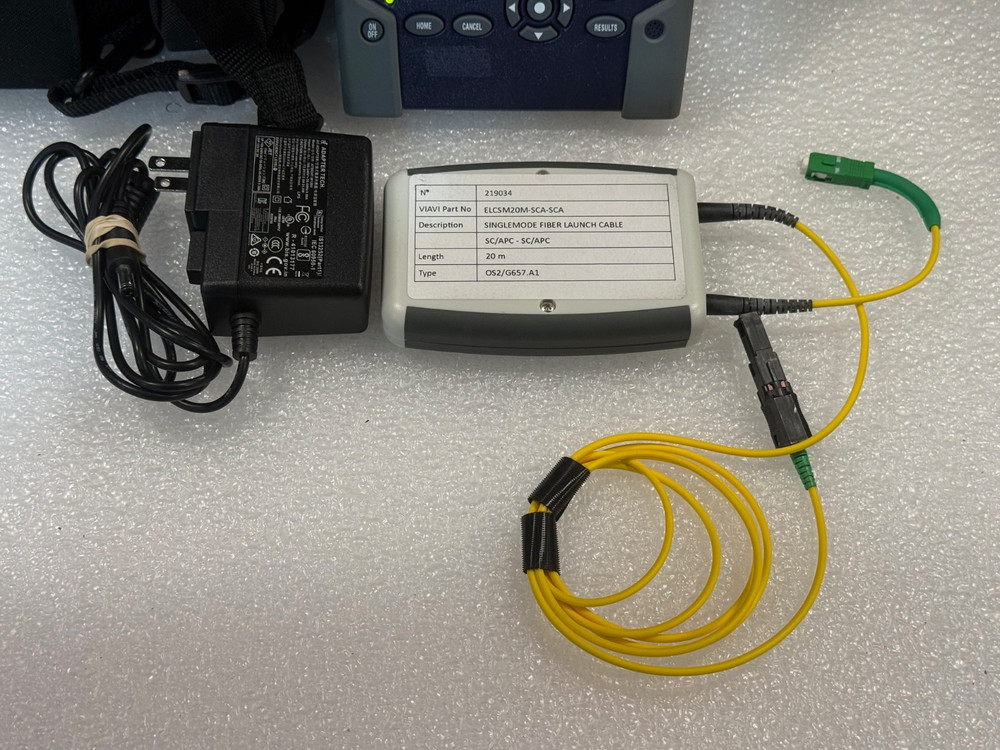 Viavi/JDSU EOPT-PONATT Optimeter + Launch Cable Accs. Castle Bravo