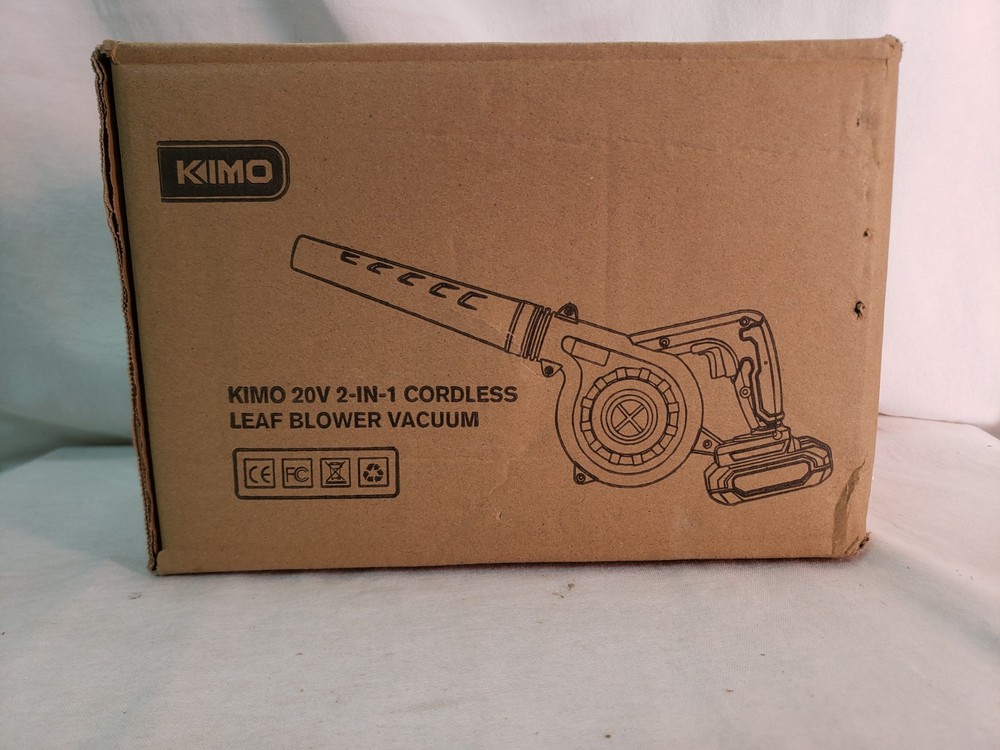 KIMO 20V 2-in-1 Cordless Leaf Blower Vacuum
