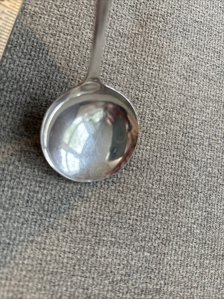 Vintage Small Cream Ladle 4.75” Silver Plate Made in England