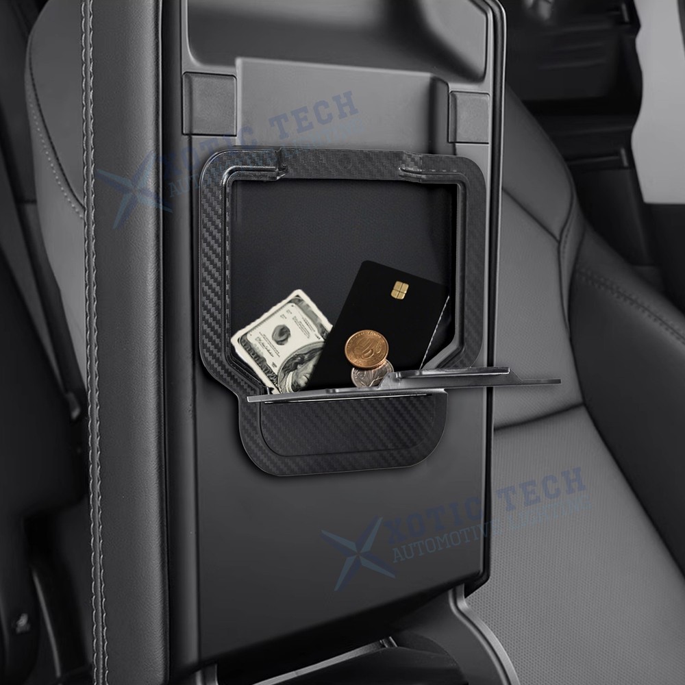 Center Console Organizer Armrest Hidden Storage Box For Tesla Model 3 Model Y
