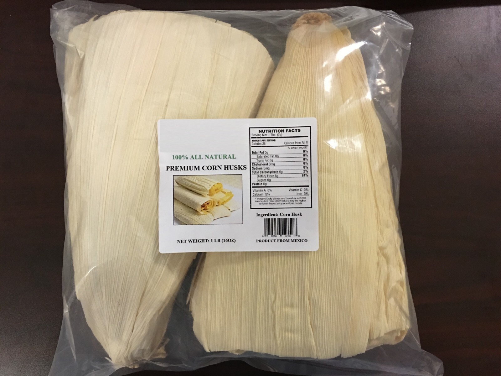 100% ALL NATURAL PREMIUM Corn Husks Tamale Wrappers,Super Fresh 12 oz-10 LBS