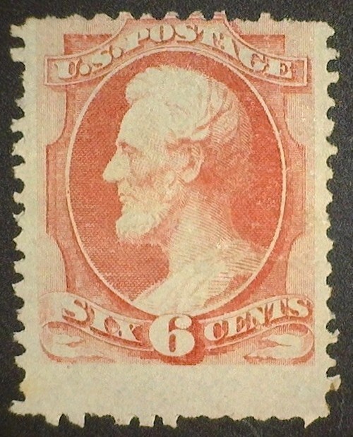 US Sc #137 - 6c Lincoln Split Grill - MNG - Good - Nice Stamp!!
