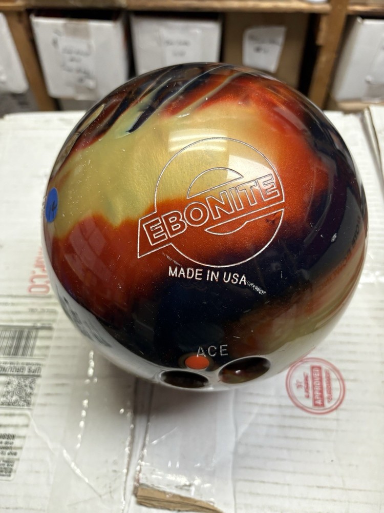 Used Ebonite Turbo Bowling Ball 14 Pounds