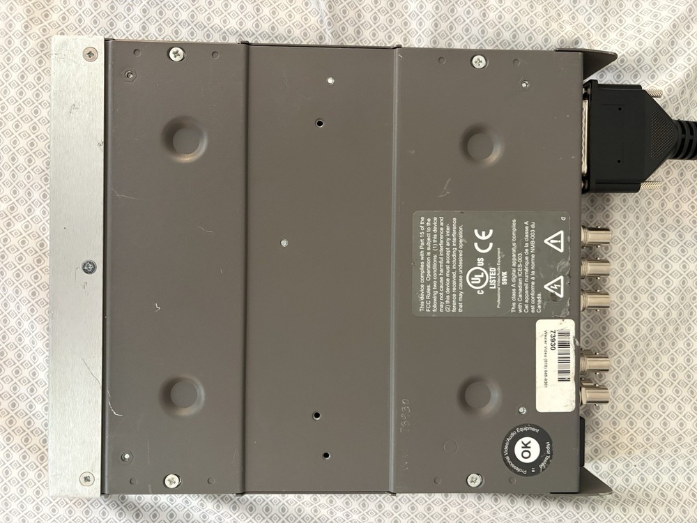 AJA Io LA External Video Capture Device 10-bit Analog Uncompressed Breakout Box