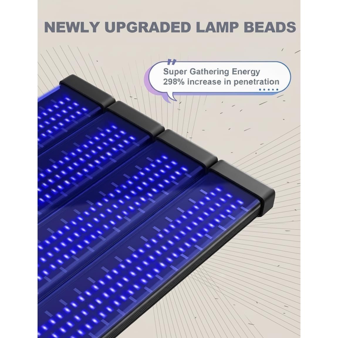 460 NM& 490 NM Tanning Lamp 3.0 Tanning Light Solarium Hysiotherapy Lamp 60 W