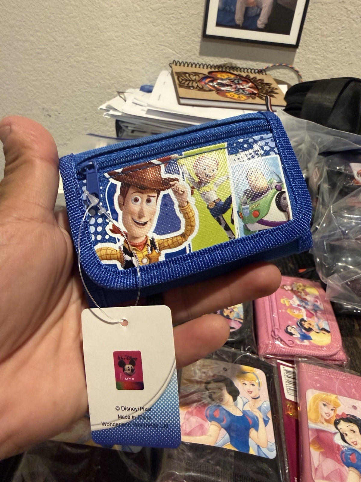 Disney Princess Small Wallets Lot Pink Black Disney Franchise Assorted Colors