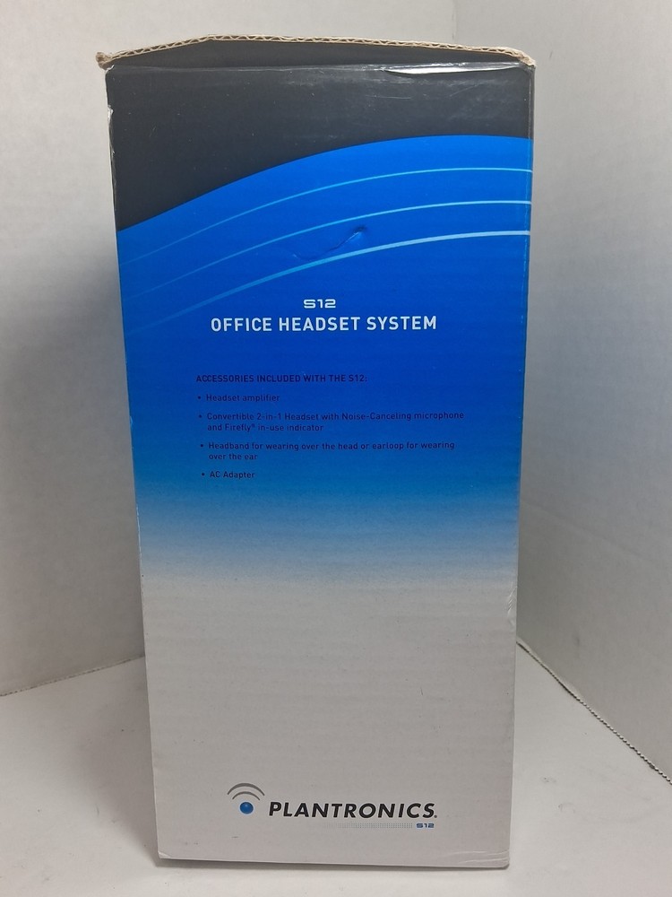 Plantronics S12 Corded Telephone Headset System