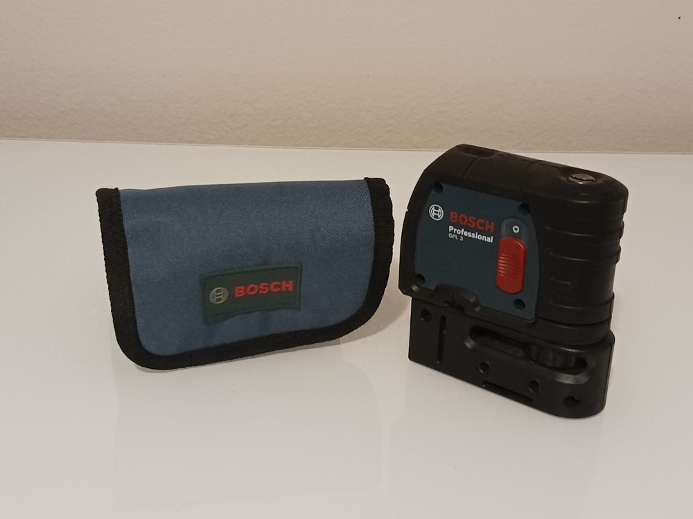 Bosch GPL3 Three-Point Self-Leveling Alignment Professional Point Laser w/ Case